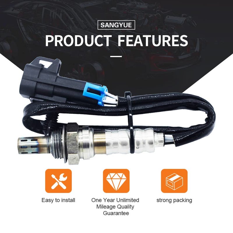 Sangyue Oxygen O2 02 Sensor 1 & 2 for 2010 2011 2012 2013 2014 Chevrolet Chevy Equinox 2.4L GMC Terrain 2.4L Upstream + Downstream 2PCS - Image 4